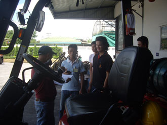 Annual Forklift Driver Traning On 14 July 2012
